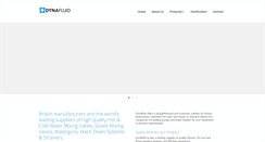 Desktop Screenshot of dynafluid.com